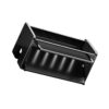 Kitchen Sink Organizer Rack for Sponge and Soap Storage, Carbon Steel Holder with Drain Tray and Front Cloth Rod Sink Side Organizer Draining Sponge Holder Soap Bottle Rack Countertop Cloth Rod Brush
