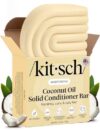 Kitsch Coconut Oil Conditioner Bar - Hair Conditioner For Women and Men - Deep Moisturizing, Nourishes, Hydrate & Soften Damaged Dry Hair - Silicone, Paraben & Sulfate Free - Made in USA, 3 oz