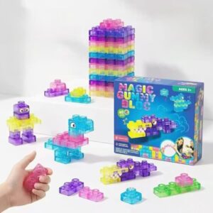 KIYOVELI Soft Building Blocks, Kids Stacking Toy