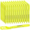 KIZZYEA Highlighters, 60 Pack Yellow Highlighters Bulk, Bright Color Chisel Tip & Dry-Quickly, No Bleed Highlighter Markers for Adult Kids, School Supplies for Teachers, Office Classroom Must Have