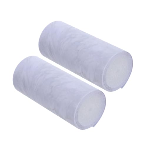 KJHBV 2 Rolls Self Adhesive Marble Wallpaper Border Trim for Walls and Skirting Boards, Waterproof PVC Material Wear Resistant and Sturdy Features, for Hotels and Schools, Elegant