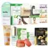 Klar&Co Korean Skin Care Spa Gift Set – Dermatologist‑Tested Face Scrub, Masks, Eye Patches, Nose Strips, Lip & Foot Masks For Hydration Smooth Texture & Soft Heels – Vegan Clean Beauty – 10‑Piece