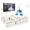 KLMEi Micro Building Blocks Set 6850 Pcs Blue Mosque Miniature World Landmark Architectural Construction Model for Adult and Children Age of 14+