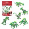 K'NEX Dynamic Dinos 6-in-1 Building Set - STEM Building Kit, Kid Construction, Creative Play Toy‚ Ages 8+