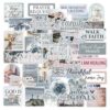 Koazava 50 Pcs Vision Board Stickers for Women, Blue and Pink Positive Affirmation Stickers for Vision Board Supplies, Inspirational Quote Decal Sticker for Adults Teens Planner Accessories