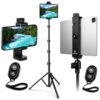 KobraTech Phone & Tablet Tripod Mount Bundle – UniMount 360 + iPad Tripod with Bluetooth Remote Shutters