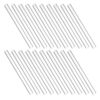 KOCKSHION Hot Glue Sticks with Strong Adhesion and Invisible Bonding 0.43x7.87 Inch 40pcs Bulk Resin Adhesives for DIY Crafts Tools and Office Art Projects on Metal and Wood