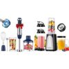 KOIOS 5-in-1 Hand Immersion Blender + HMB310N 1000W15Pcs Smoothie Blender Set