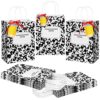 Kolldenn 24 Pcs Back to School Gift Bags Composition Notebook Student Teacher Gifts Bag First Day of School Classroom Decor for Kindergarten Preschool Welcome Back Party Favors Supplies
