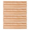 KONTONTY 4pcs Wooden Domino Racks Set for Board Game Pieces and Card Game Pieces Natural Grain Finish Tile Racks with Organized Storage and Indoor Gatherings