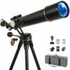 Koolpte 90mm 700mm Telescope for Adults & Beginners, Vertisteel AZ Mount