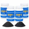 KoolStone Rock Tumbler Grit Kit [6 Pounds], Polish Up to [40 lbs.] of Rocks, 4 Steps Polish Refill Media Kit, Compatible with All Rock Tumbler