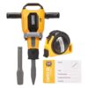 Koopman Toy drill with tape measure and light and sound effects.