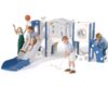 KORIMEFA 11 in 1 Toddler Slide Set - Baby Slide for Toddlers 1-3 with Ring Toss and Basketball Hoop, Indoor Outdoor Toddler Playset Playground, Blue