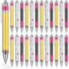 Kosiz 36 Pcs Back to School Teacher Gifts Funny Crayon Composition Book Ballpoint Pens Teachers First Day of School Gifts for Coworker Writing Stationery Graduation Supply (Teacher)