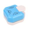 kousoer 3 Way Chamfer Corner Punch Craft Paper Corner Cutter for Paper Crafts, Laminate, Cardstock, Business Card, DIY, Photo Blue
