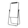 kowaku 24x35inch Whiteboard with Stand Double Sided Multifunctional 360° Rotation Lightweight Adjustable Height Dry Erase Board