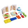kowaku 2 Pieces Geoboards Puzzle Wooden Peg Board Geometry Manipulative Math Toy Brain Teaser Educational Set Wood and PP Material with Smooth Surface