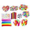 kowaku Arts and Crafts Supplies for Creative Crafting Collage for Age 4 5 6 7 8 9, Supply Kit and Girls
