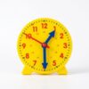 kowaku Children Interactive Time-Telling Tool with Linked Hands Clear Large Numbers Child Safe Materials for Early Math Education Suitable for Classroom Home