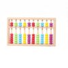 KQFCAZRE Japanese Abacus Learning Wooden Abacus Compact Math Toy for Classroom, Homeschool