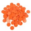 Ktann Plastic Poker Chips 300Pcs/pack 25MM Plastic Learning Education Math Toy Plastic Poker Chips Bingo Chip Markers Token
