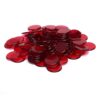 Ktann Plastic Poker Chips 500pcs 19mm Poker Chips Count Bingo Chips Bingo Game Cards Plastic for Games