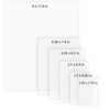 KTRIO 100 Pack Laminating Sheets 5 Mil, Various Sizes Laminating Pouches
