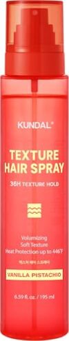 KUNDAL Korean Hair Care Texturizing Spray, Vanilla Pistachio, 6.76 Fl Oz