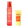 KUNDAL Summer Style & UV Defense Bundle | Texturizing Hair Spray + Sheer Glow Sunscreen