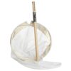 Kurvorath Butterfly Net for Kids - Bug Catching Net with Breathable Mesh & Wooden Handle, Outdoor Nature Exploration, White