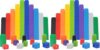 KUTOI Math Manipulatives Counting Cubes, Educational Math Linking Cubes, Classroom Toys Kindergarten Learning Materials Homeschool Supplies,Set of 100 Math Cubes for Kids Ages 3+ (Pack of 2)