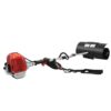 KWQOEBCI 52CC 2 Stroke Gas Powered Handheld Broom Sweeper with Air Filter&Hand Puller, 2.3HP Portable Engine Power Broom Walk Behind Snow Sweeping Broom, Driveway Turf Lawns Cleaning Tools