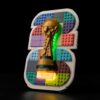 Kyglaring Light Kit for LEGO 43032 FIFA Emblem, Touch, Lights Only