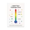 Label Your Feelings Poster - Therapy Emotional Regulation Decor - 13x19