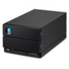 LaCie 2big Dock Thunderbolt 3 60TB External Hard Drive, 3.5", Thunderbolt 3, RAID 1/2, USB-C + Card Reader, for PC & Mac, Data Rescue Service (STLG60000400)
