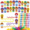 Laffunz Fine Motor Skills Toys Plastic Chain Links for Kids, Sensory Counting Toys Toddlers Math Manipulatives Math Games Preschool Kindergarten Classroom Must Haves Color Recognition Learning Games