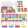 Laffunz Learn Spanish Magnetic Alphabet Letters Tiles for Kids, Upper & Lower Spanish Learning Spelling Games Phonics Manipulatives, Fridge Magnets Toddlers Preschool Kindergarten Classroom Must Haves