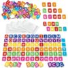 Laffunz Magnetic Letter Tiles Toddler Abc Alphabet Fridge Magnets Alphabet Learning Toys Phonics Manipulatives Spelling Reading Games Phonemic Awareness Sentence Building for Kids Homeschool Classroom