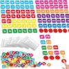 Laffunz Spanish Learning Phonics Magnetic Letter Tiles Phonics Manipulative