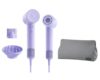 Laifen Purple Hair Dryer SE 2 with Laifen Grey Hair Dryer Bag