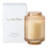 LA JOLIE MUSE Vanilla Zest Scented Candles for Home, 11 oz Natural Soy Wax