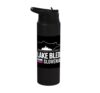 Lake Bled Slovenia Skyline Badge Travel Souvenir Stainless Steel Insulated Water Bottle