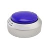 LAKXIUL Talking Button Clock - for The Blind, Elderly or Visually impaired (Blue and Silver)