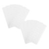 LALADEFIEE Double-Sided Adhesive Dots and Easy-to-Cut Acrylic Glue 500pcs Round Strong Adhesion, Invisible Finish Removable Sticky Tack for DIY Installation and Office Décor for Posters