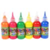 LALAFINA 12 Pcs 12 Colors 60ml Washable Watercolor Paint Set with Tip Bottle for Field Sketch and Finger Painting, Easy to Blend Pigment Paint Kit for Beginners and Teens
