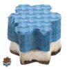 LALAFINA Pottery Tool Brown Sponge Stamps and Adults, Easy to Clean Art Sponges with Longterm Usability, for Artistic Projects and Ceramic Painting Supplies