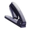 LALAFINA Rotary Office Desk Stapler 360° Swivel Desktop Stapler for Home and Office Use Black Compact Design