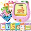 lalalark Talking Flash Cards for Kids 3 4 5 Year Old, Toddler Learning Toys with 136 Sight Words & 64 Games, Montessori Educational Toy for Kids, Preschool Learning Activities, Boys Girls Gifts
