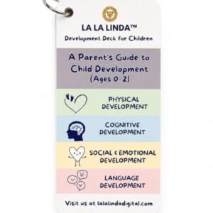La La Linda Development Deck Ages 0-2 | Developmental Milestones, Activities & Learning Cards for Parents, Caregivers and Educators.